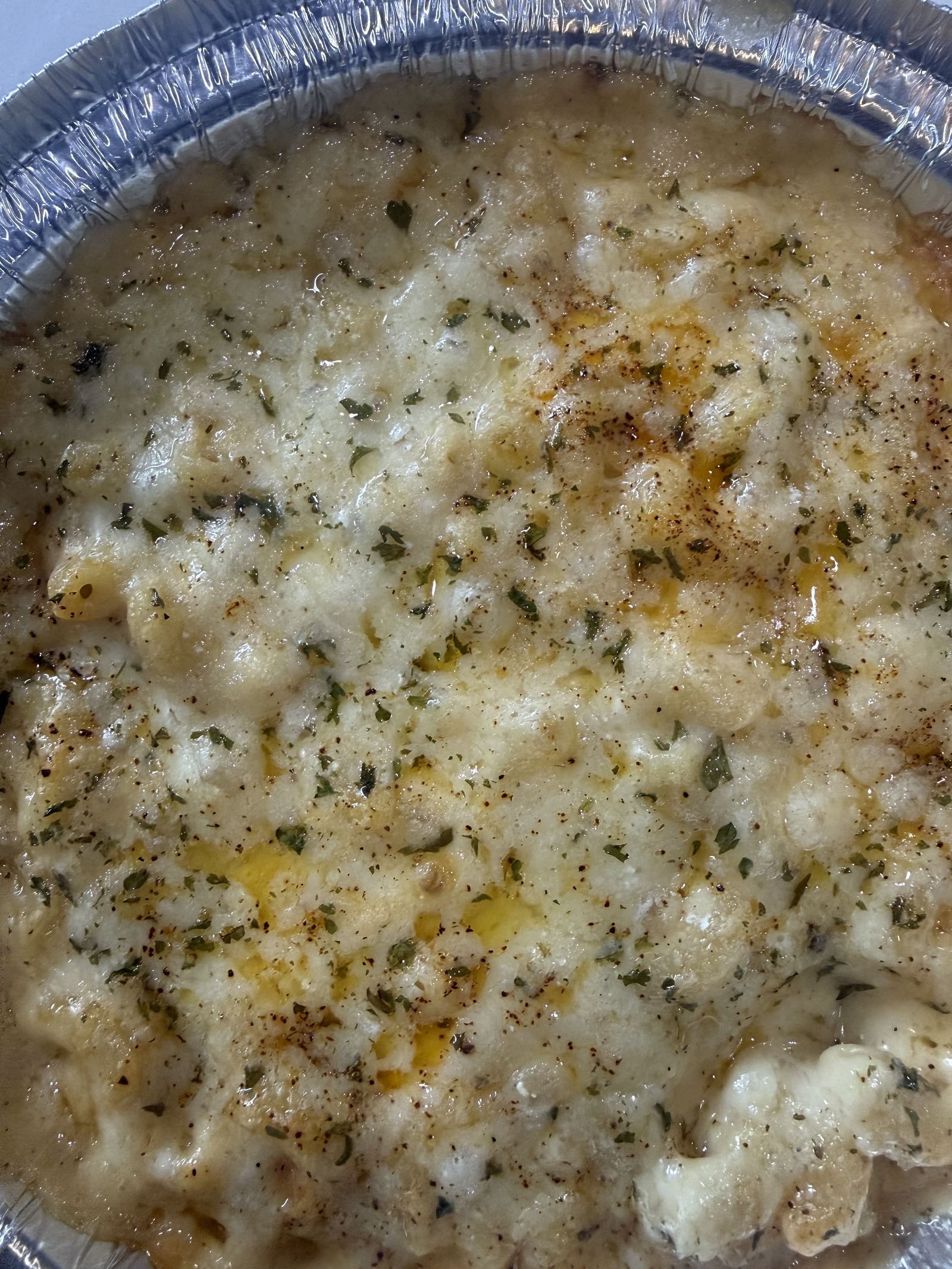 Baked mac and cheese